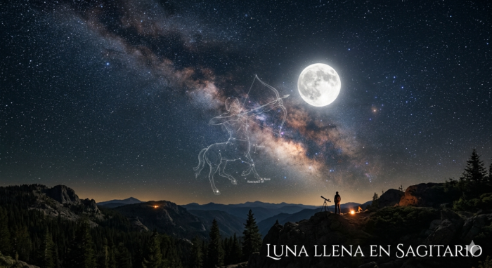 Luna llena en Sagitario: la búsqueda de nuestro maestro interior